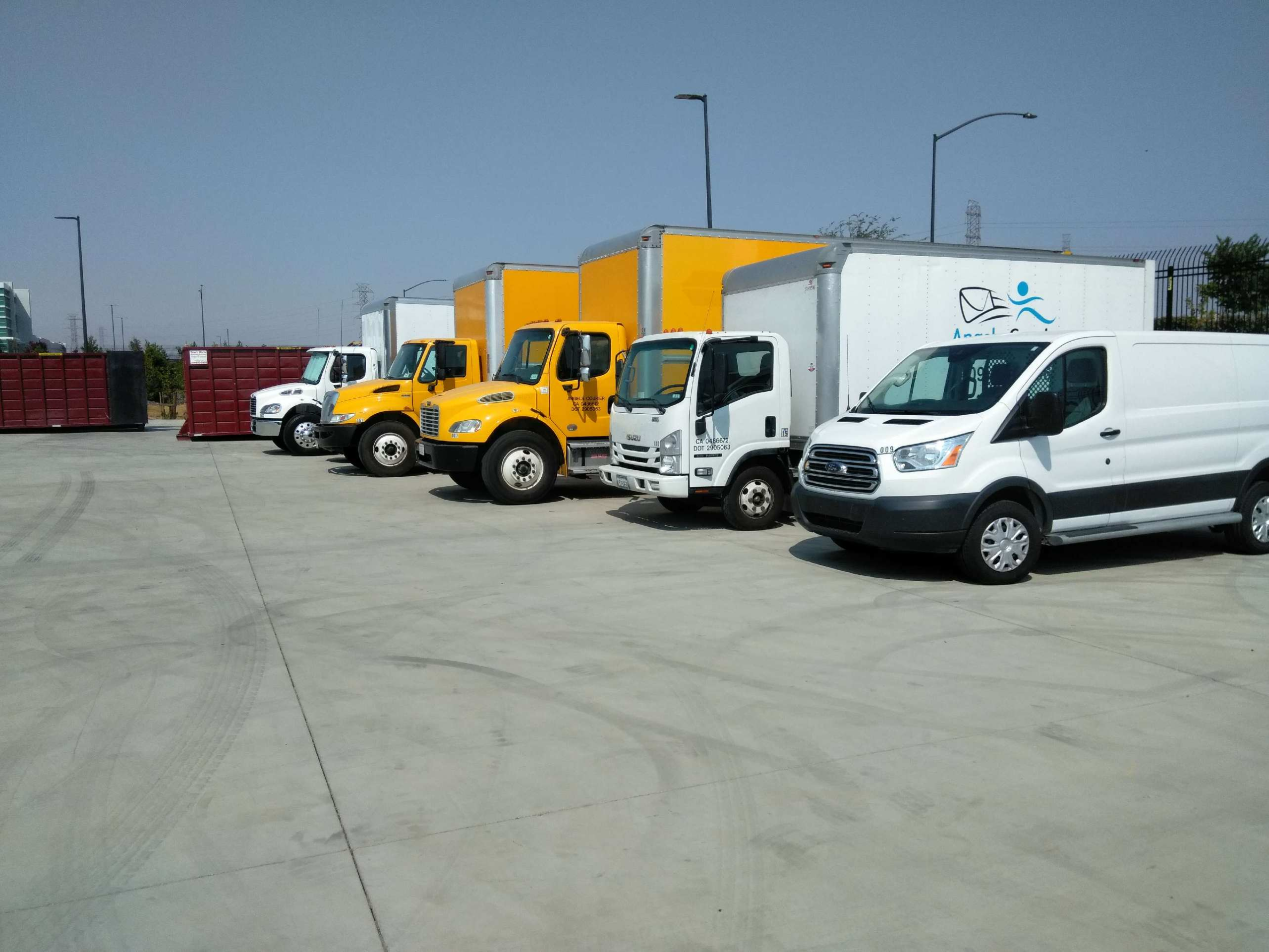 Angels Courier fleet